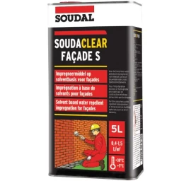 Soudaclear Facade S, fasadų impregnantas