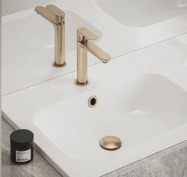 EL 012.60RGB Praustuvo maišytuvas 170 mm be dugno vožtuvo, Rose Gold Brushed
