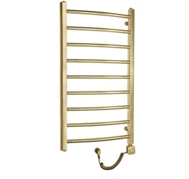 Elektrinis rankšluosčių džiovintuvas Wobbee Brymbo 50x90 cm, dešininis, braižyto aukso