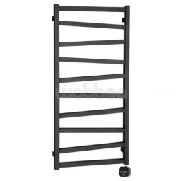 Elektrinis rankšluosčių džiovintuvas Wobbee Pentre 50x100 cm, dešininis, juodas