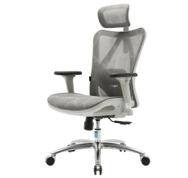 Ergonominė Biuro Sukamoji Kėdė Angel Calisto Pilka