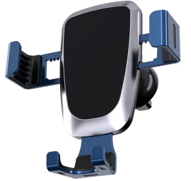 Gravitacinis Automobilio Laikiklis Išmaniesiems Telefonams Ant Priekinio Stiklo Grotelių, Mėlynos Spalvos Gravitacinis Automobilio Laikiklis Išmaniesiems Telefonams Ant Priekinio Stiklo Grotelių, Mėlynos Spalvos