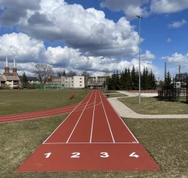 Sportinių linijų bei aikštelių dažymas