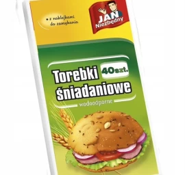Jan Niezbędny, Popieriniai Pusryčių Maišeliai, 40 Vnt.