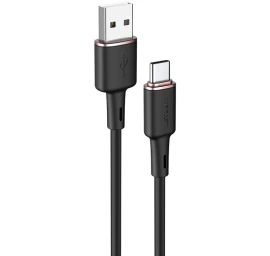 Kabelis Usb - Usb-c 3a 1,2 M Juodas