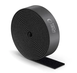Kabelių Organizatoriaus velcro Juosta 3 M - Juoda