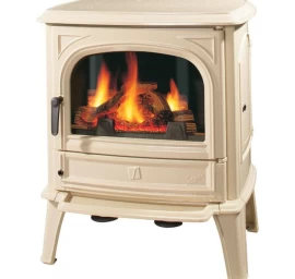 Ketinė krosnelė Seguin SAPHIR, kreminė, su oro padavimu iš lauko