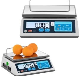 Komercinės Svarstyklės 15 Kg / 5 G Lcd M Legalizacija