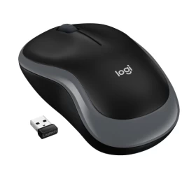 Logitech M185 Belaidė pelė, RF Wireless, 1000 DPI, Juoda/Pilka
