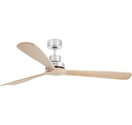 Lubų ventiliatorius Faro Lantau-G, be šviestuvo, nikelio spalvos