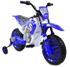 Mega Motociklas Enduro - Minkšti Ratai, Amortizatorius, 12v, Itin Kokybiškas Dėklas/xmx616