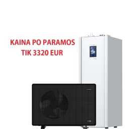 Nordis ULTIMA MONO šilumos siurblys oras/vanduo 16.5kW su integruotu boileriu