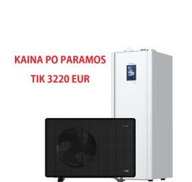 Nordis ULTIMA MONO šilumos siurblys oras/vanduo 6kW su integruotu boileriu