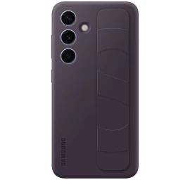 Originalus Dėklas samsung Galaxy S24 Su Laikikliu Ir Stovu Standing Grip Case Tamsiai Violetinis Originalus Dėklas samsung Galaxy S24 Su Laikikliu Ir Stovu Standing Grip Case Tamsiai Violetinis