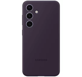 Originalus Silikoninis Dėklas samsung Galaxy S24 Silikoninis Dėklas Tamsiai Violetinės Spalvos Originalus Silikoninis Dėklas samsung Galaxy S24 Silikoninis Dėklas Tamsiai Violetinės Spalvos