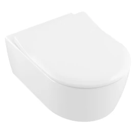 Pakabinamas unitazas Villeroy &amp; Boch Avento rimless su softclose dangčiu