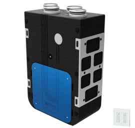 Plokštelinis ENTALPINIS rekuperatorius BLAUBERG Komfort S5B270E S14 su valdymo PULTU Plokštelinis ENTALPINIS rekuperatorius BLAUBERG Komfort S5B270E S14 su valdymo PULTU