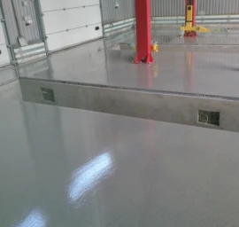 Pramoninių betoninių grindų įrengimas