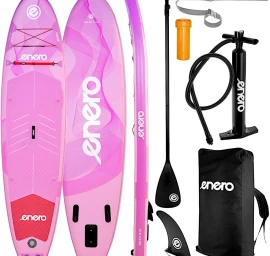 Rinkinys - Enero Sup 150kg Duchable 320x81x15cm