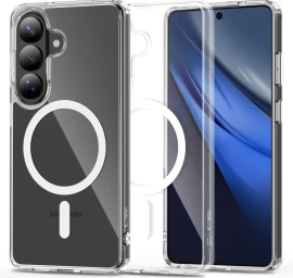 samsung Galaxy S26 Flexair Hybrid Magsafe Dėklas - Skaidrus