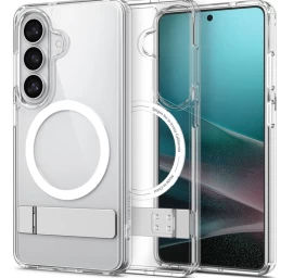samsung Galaxy S26+ Ultra Hybrid S Magsafe Dėklas - Skaidrus, Baltas