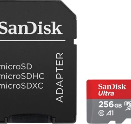 Sandisk 256gb Atminties Kortelės Sd Adapteris
