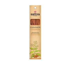 Sattva Natūralūs Indiški Smilkalai cinnamon, 15 Vnt.