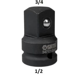 Smūginis adapteris 1/2(F) - 3/4(M)