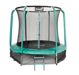 Sodo Batutas Jumpi 252cm/8ft Maxy Comfort Green Su Vidiniu Tinklu