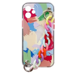 Spalvotas Grandininis Dėklas, Skirtas samsung Galaxy A32 5g Daugiaspalvis (4)
