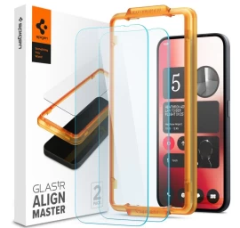 Spigen Alm Glas.tr Grūdintas Stiklas Telefonui nothing Phone 2a - 2 Vnt.