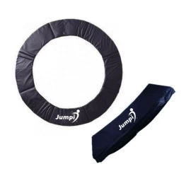 Spyruoklių Apsauga Batutui 252 Cm 8 Ft Juoda Jumpi