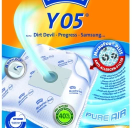 Swirl, Dulkių Siurblio Maišeliai Y05, 4 Vienetai (vokietijos Produktas)