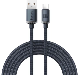 Usb-c Greitojo įkrovimo Ir Duomenų Perdavimo Kabelis Usb-c 100w 2 M Juodas