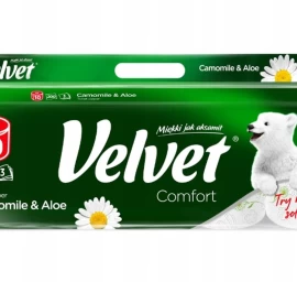 valvet 3 Sluoksnių Tualetinis Popierius Su Ramunėlėmis Ir Alaviju, 10 Ritinėlių