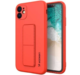 Wozinsky Kickstand Silikoninis Dėklas Xiaomi Redmi 10x 4g / Xiaomi Redmi Note 9 Raudonos Spalvos Wozinsky Kickstand Silikoninis Dėklas Xiaomi Redmi 10x 4g / Xiaomi Redmi Note 9 Raudonos Spalvos