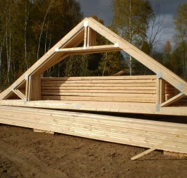 Medinių stogo konstrukcijų projektavimas ir gamyba