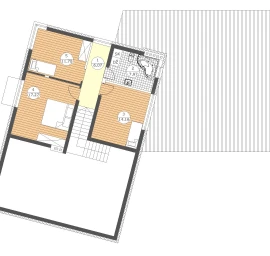 Vienbutis gyvenamasis namas „Povilas“ 219 m2