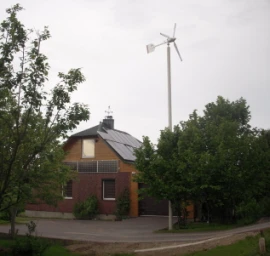 Vėjo jėgainės, saulės-vėjo mikroelektrinės