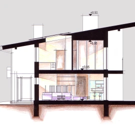 Modernus namo projektas „Alandas-2“