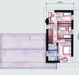 Namas 4–5 asmenų šeimai „Borneo“