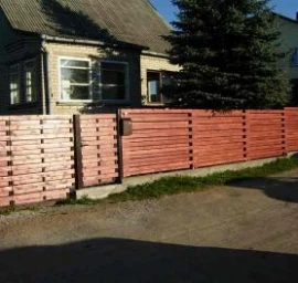 Medinės apsauginės, ažūrinės tvoros