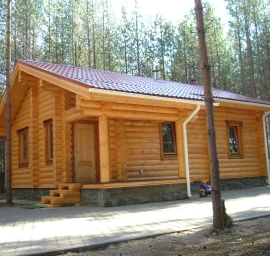 Tekintų rąstų namai