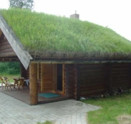 Rankų darbo rąstiniai namai