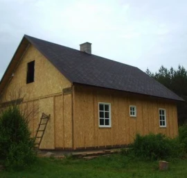 Karkasinių namų statyba