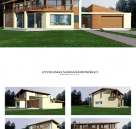 Gyvenamojo namo projektas KA05