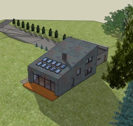 Gyvenamojo namo projektas 099