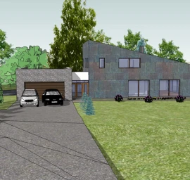 Gyvenamojo namo projektas 099