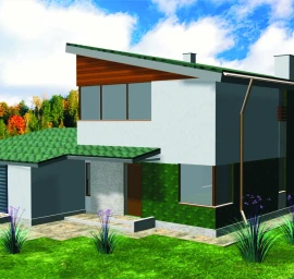 Gyvenamojo namo projektas GAGAS