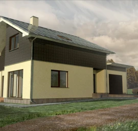 Gyvenamojo namo projektas 142